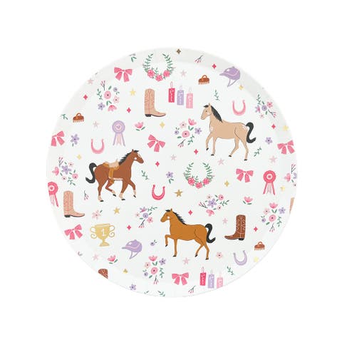 Pony Tales Pony Pattern Small Plates
