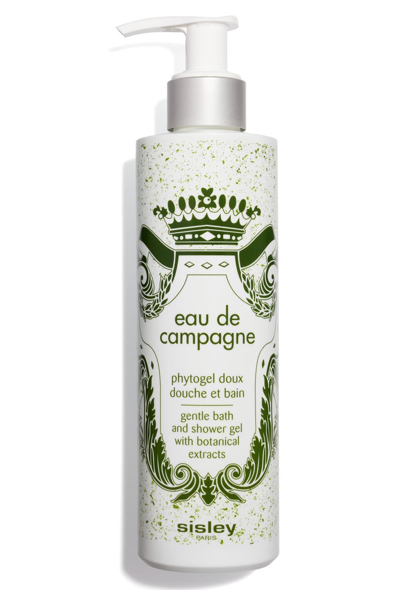 Eau de Campagne Gentle Bath and Shower Gel with Botanical Extracts, Main, color, NO COLOR