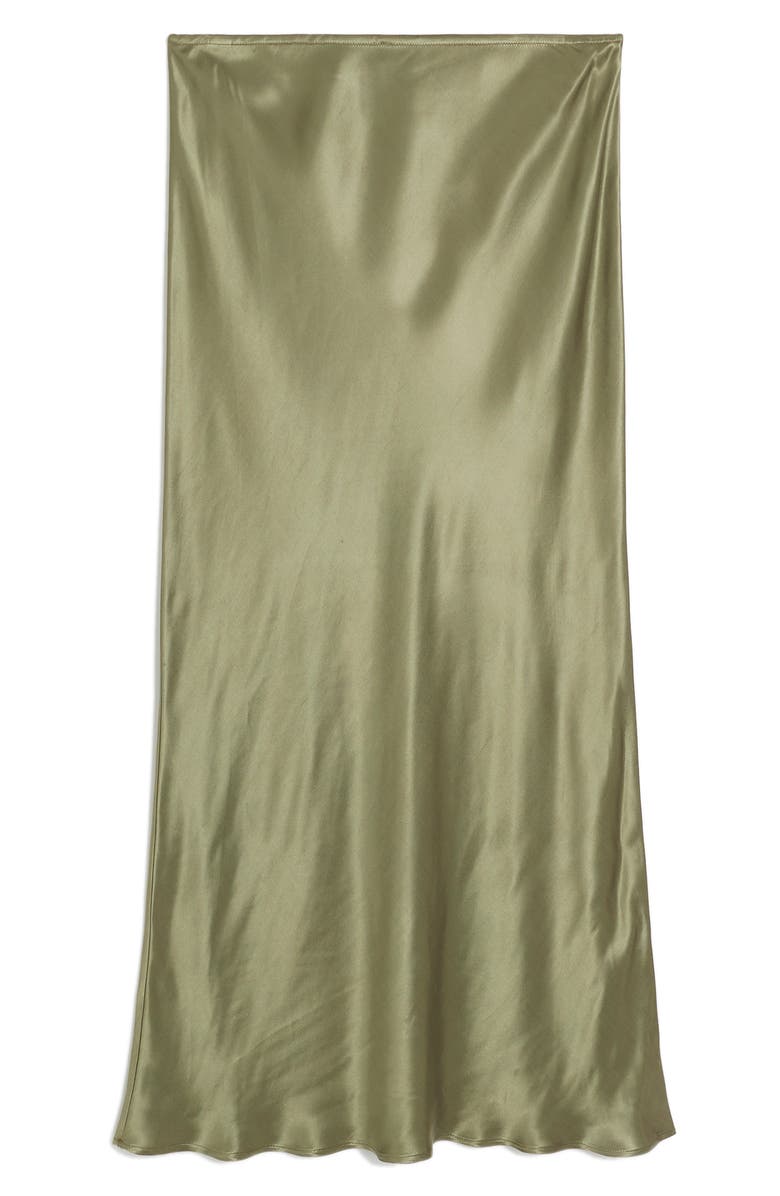 River Island Easy Bias Cut Satin Maxi Skirt, Alternate, color,