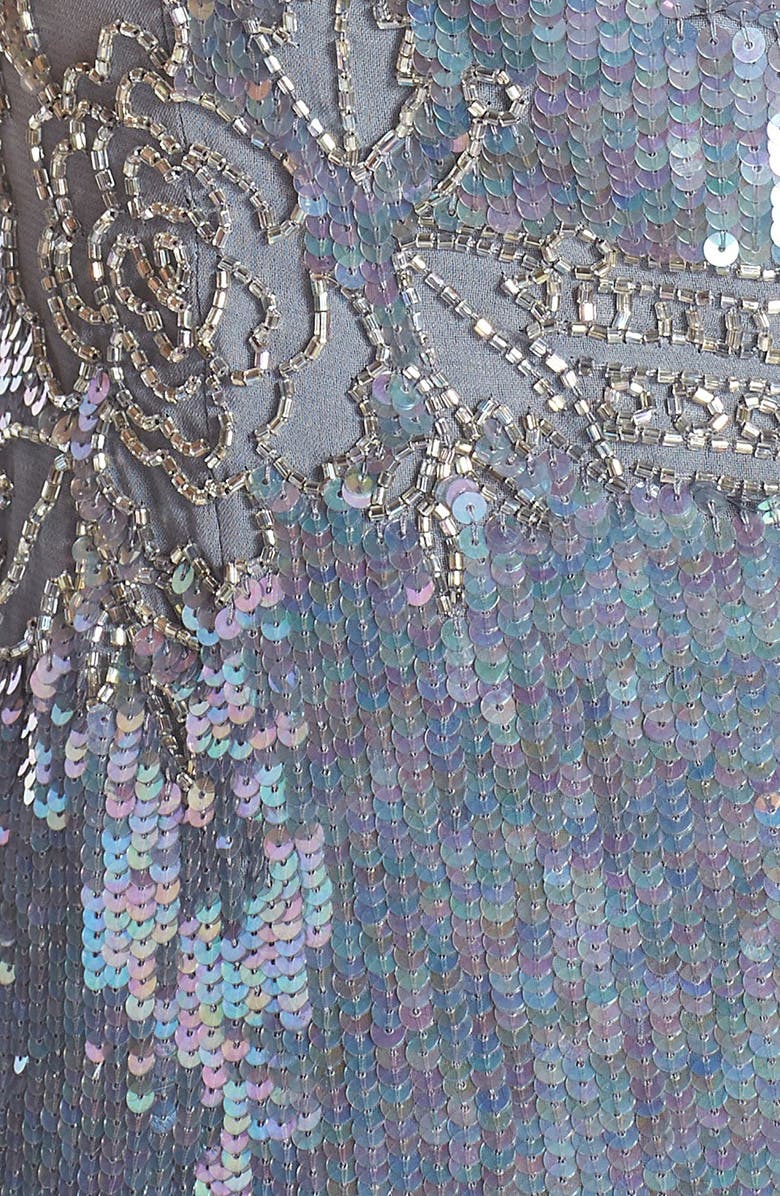 Needle & Thread 'Dust' Embellished Georgette Minidress, Alternate, color,