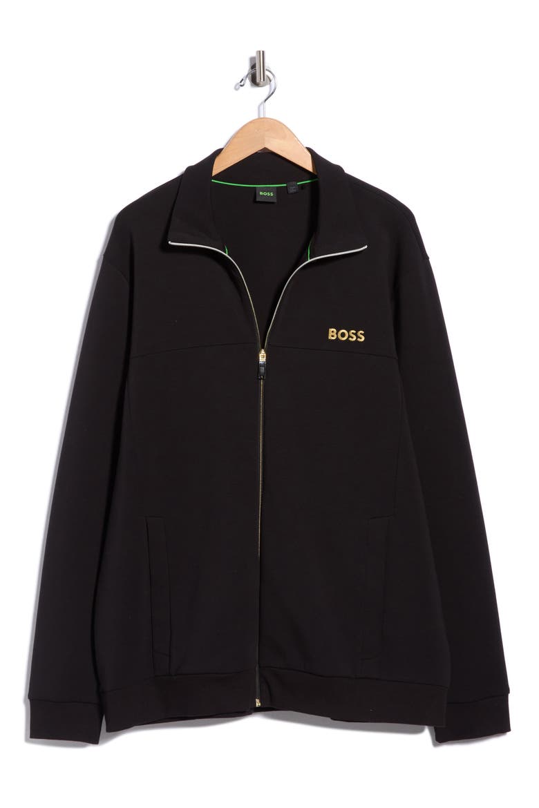 Skaz 1 Full Zip Sweatshirt, Main, color, BLACK