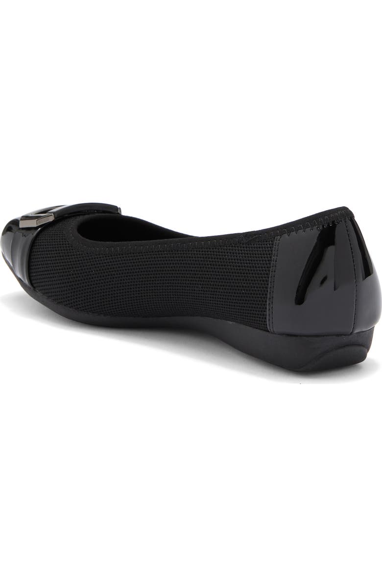 Anne Klein Ursula Buckle Ballet Flat, Alternate, color,