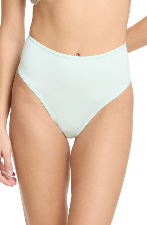 Hanky Panky Yourfit High Rise Boyshort In Crystal Clear Blue
