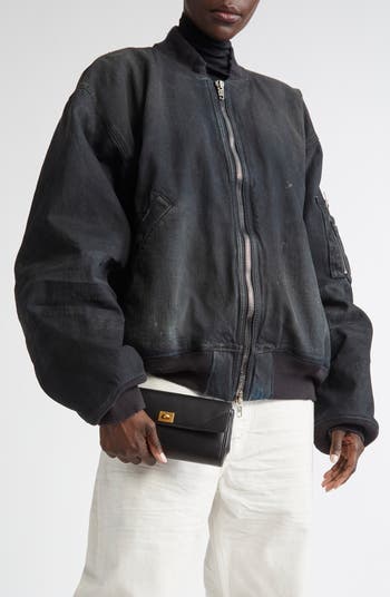 Balenciaga Rodeo Leather Continental Wallet | Nordstrom