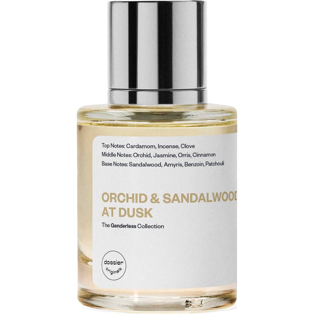 Dossier Orchid & Sandalwood At Dusk Fragrance In Transparent