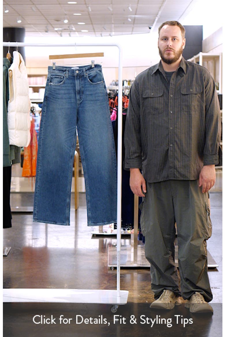 Arellia Skimmer High Waist Barrel Leg Jeans video