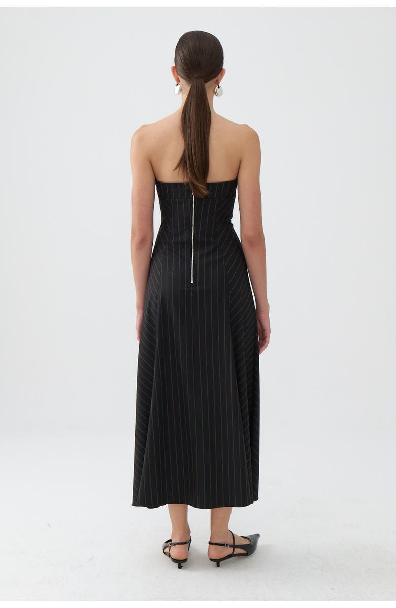 Nocturne Strapless Maxi Dress, Alternate, color, 