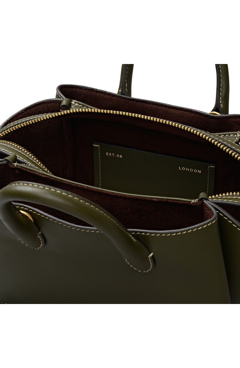 Radley The Romilly Small Ziptop Satchel Bag, Alternate, color, Pine Needle