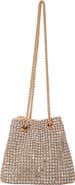 BERNESS Rhinestone Bucket Bag