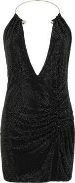PHILIPP PLEIN Mini Dress Piercing Strass Women