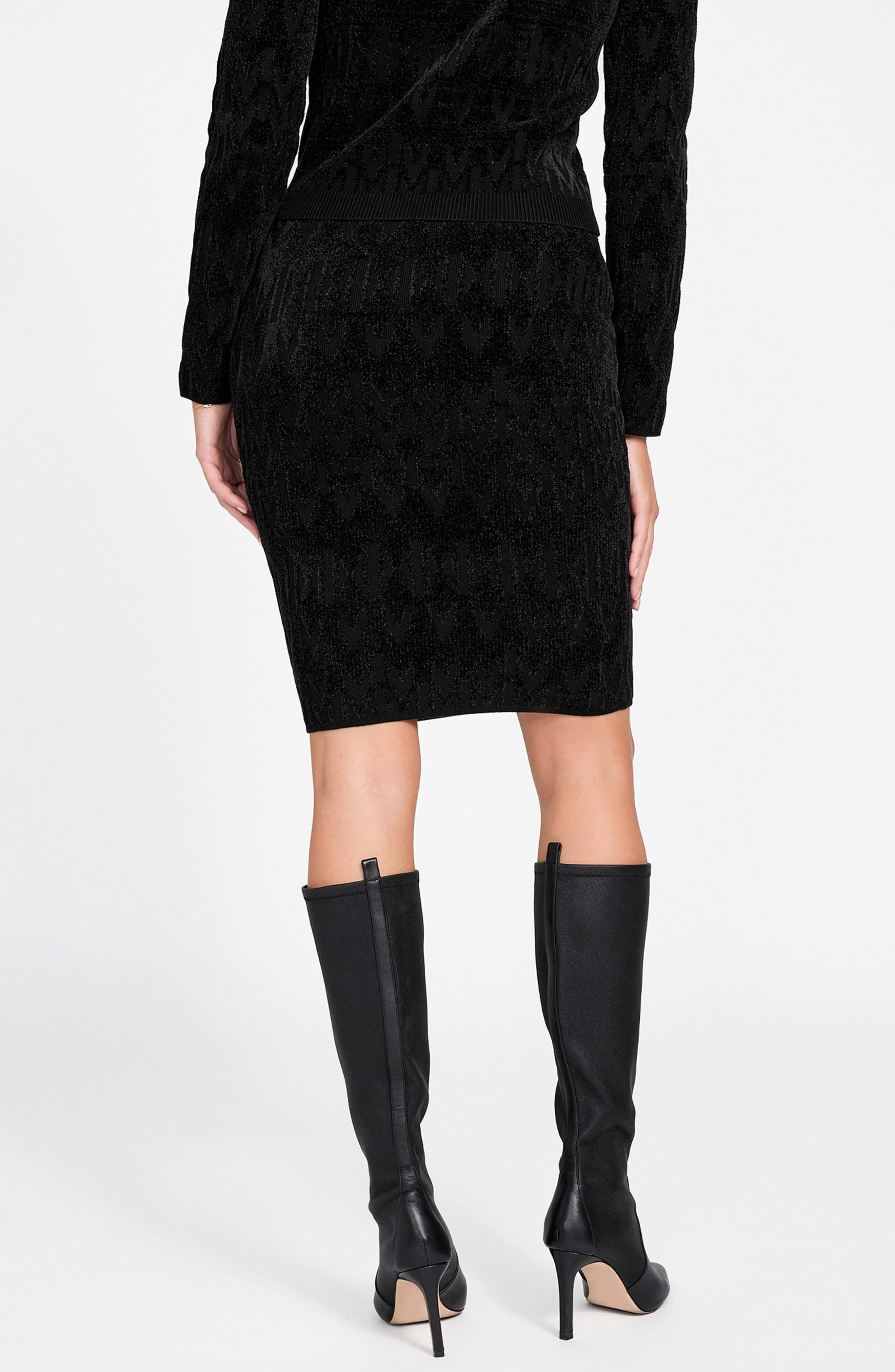 Adele Chenille Pencil Skirt - image 2