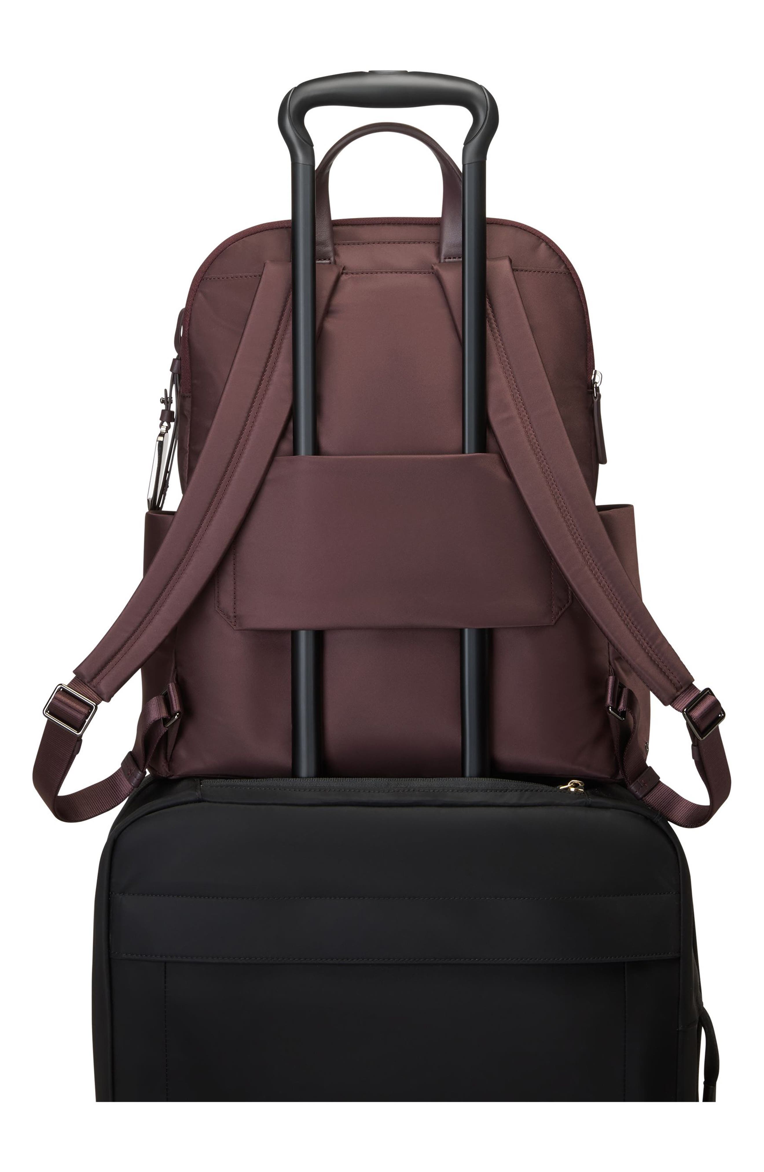 Rosie Nylon Backpack (Nordstrom Exclusive), Alternate, color, DEEP PLUM