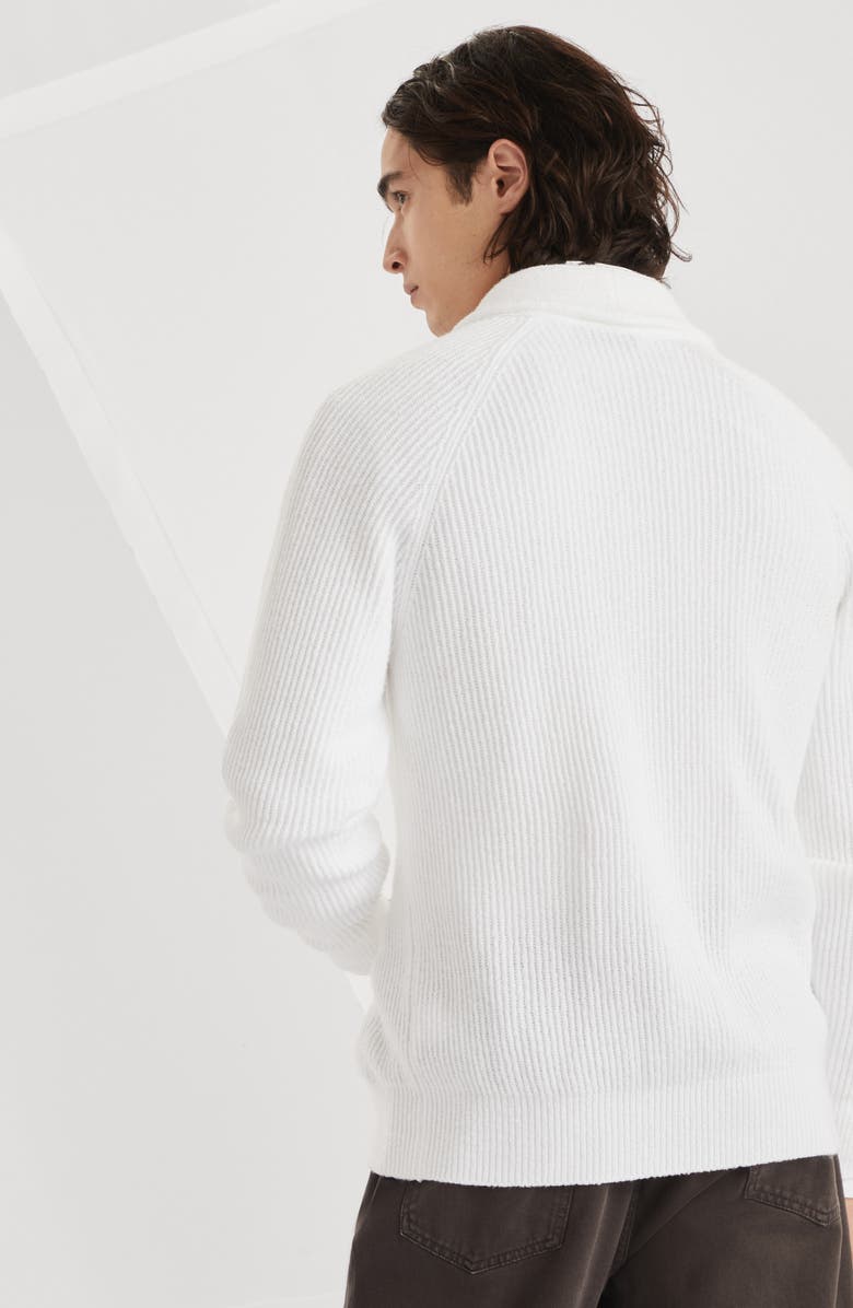 Brunello Cucinelli English rib knit cardigan, Alternate, color, 