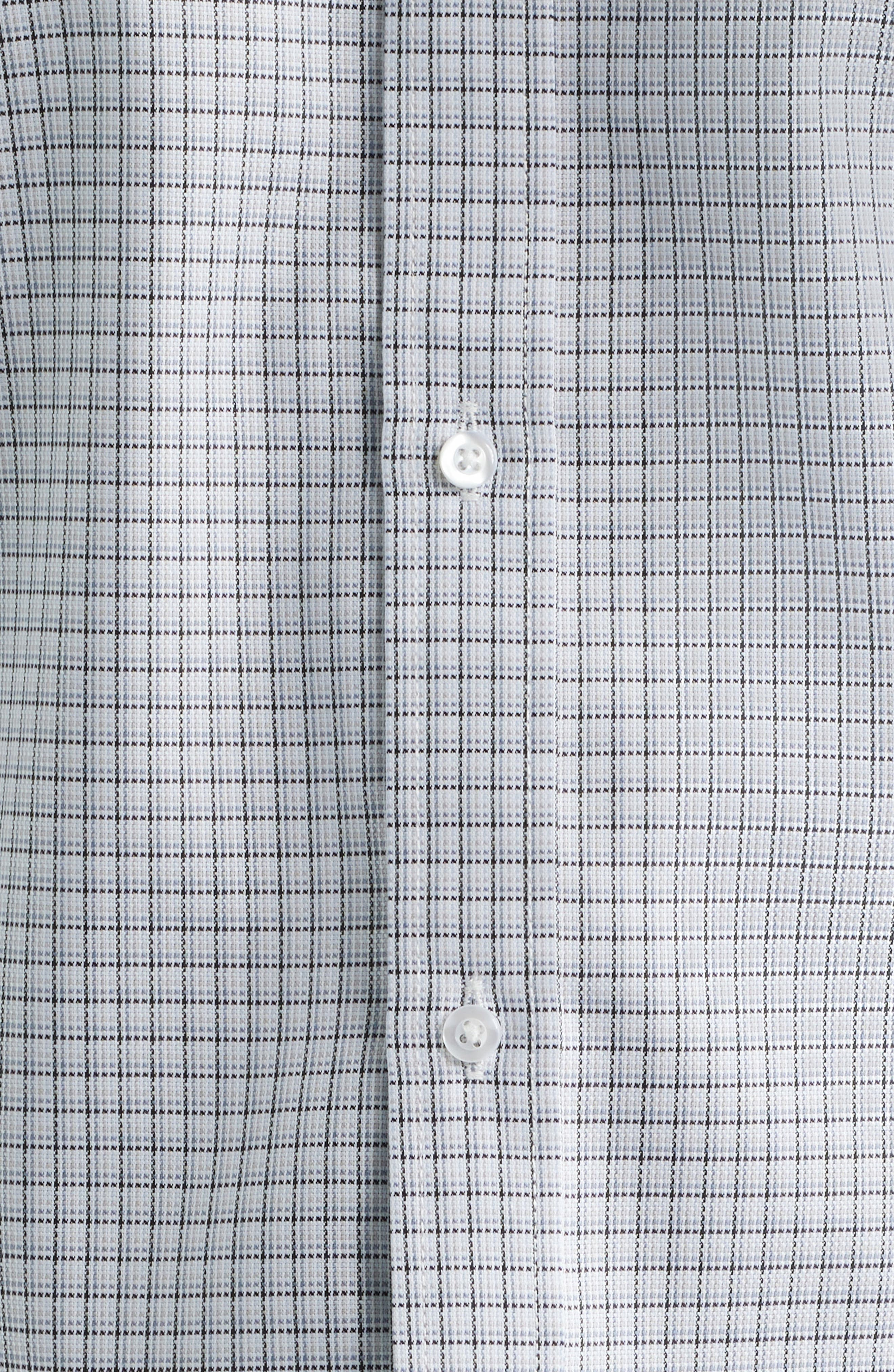 DANIEL HECHTER Modern Fit Check Textured Cotton Dress Shirt (Men ...
