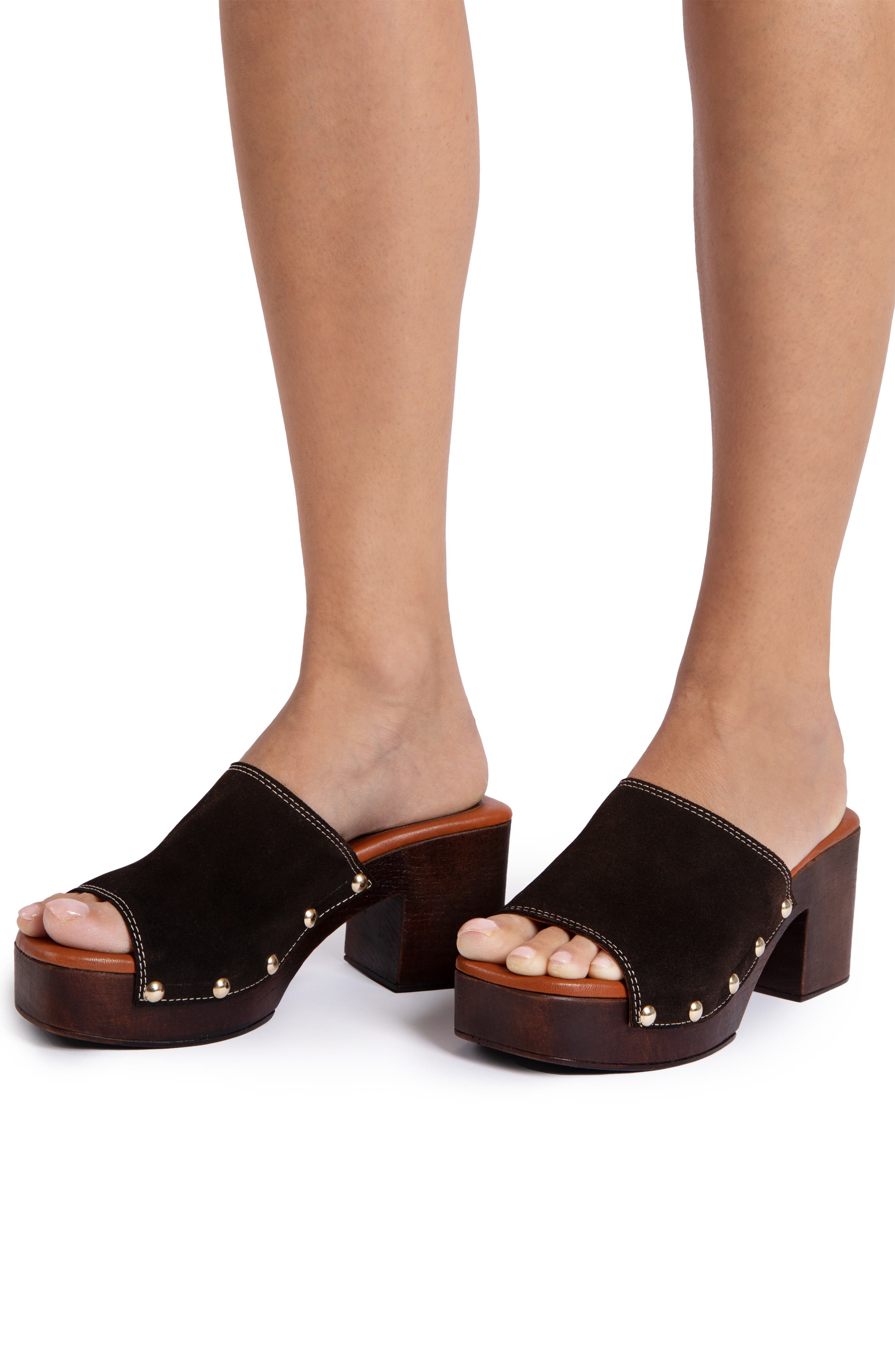 Penelope Chilvers Arusha Platform Slide Sandal, Alternate, color, 