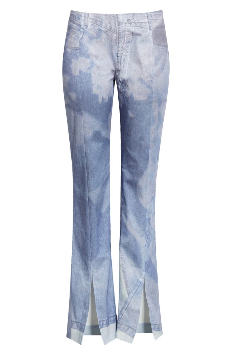 ELLISS Handy Jean Print Denim Trousers, Alternate, color, 