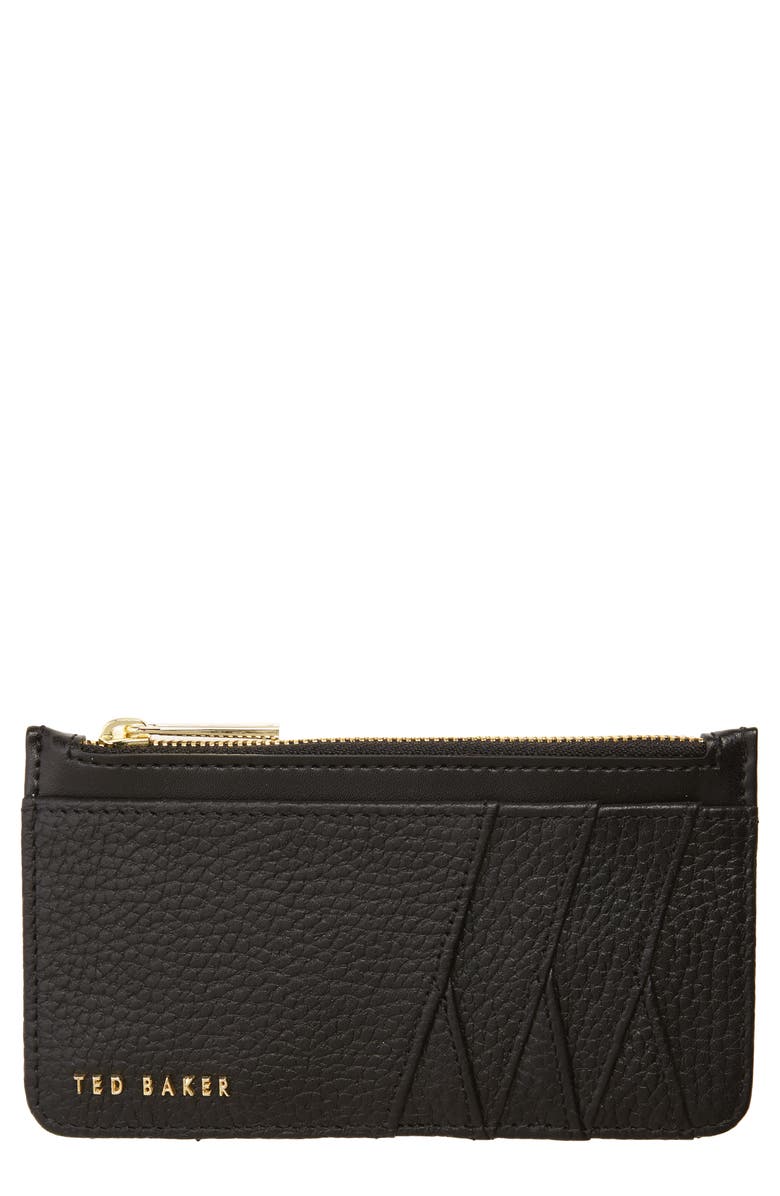 Ted Baker London Gerii Leather Card Case, Main, color, 