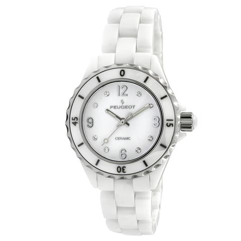 Sports White Ceramic Watch-36MM