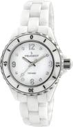 Peugeot Sports White Ceramic Watch-36MM