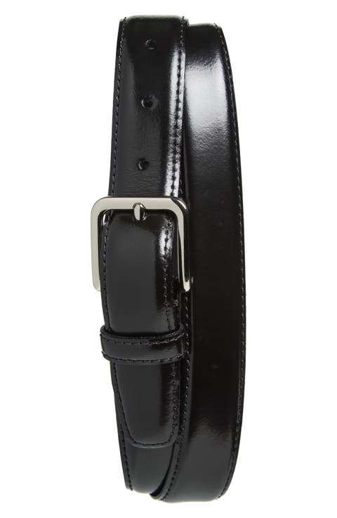 Spazzolato Leather Belt