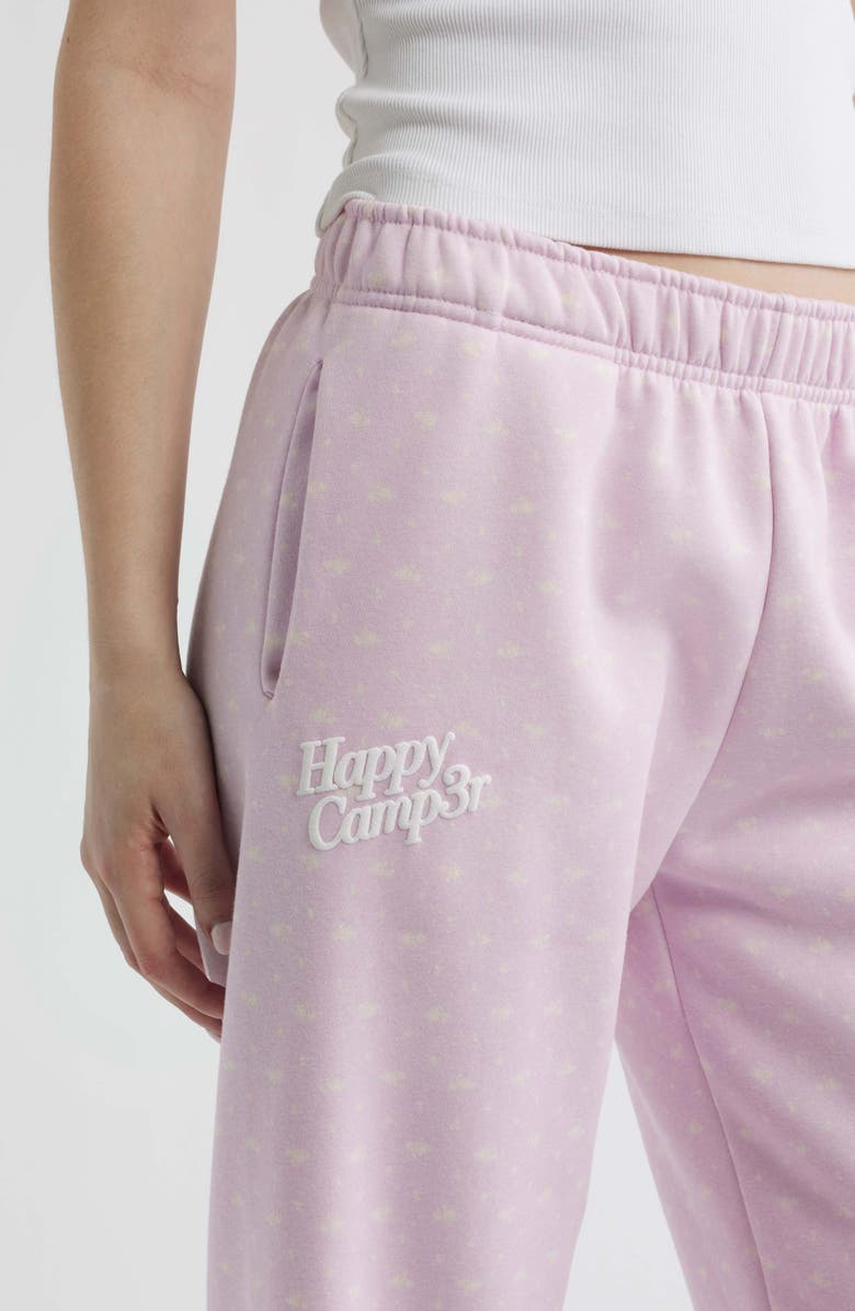 HAPPY CAMP3R Lavender Bloom Joggers, Alternate, color, Lilac Snow