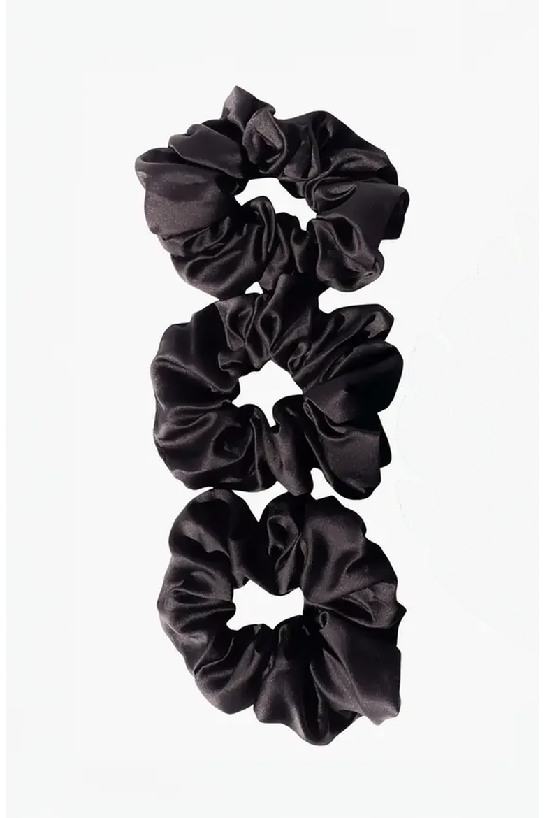 Silky Satin Scrunchies, Main, color, None
