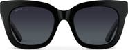 WMP Eyewear Stormi - 50mm Cat-Eye Polarized Sunglasses