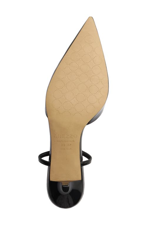 Arezzo Teagan Ankle Strap Pointed Toe Pump