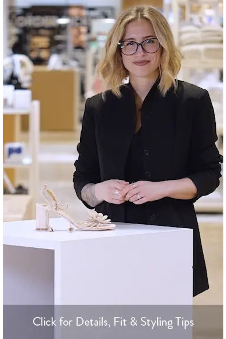 Wallflower Ankle Wrap Sandal video