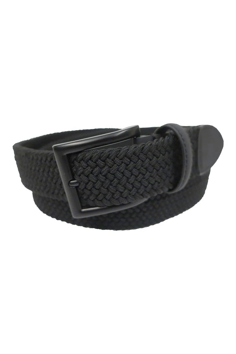 Stretch Braid Belt, Alternate, color, BLACK