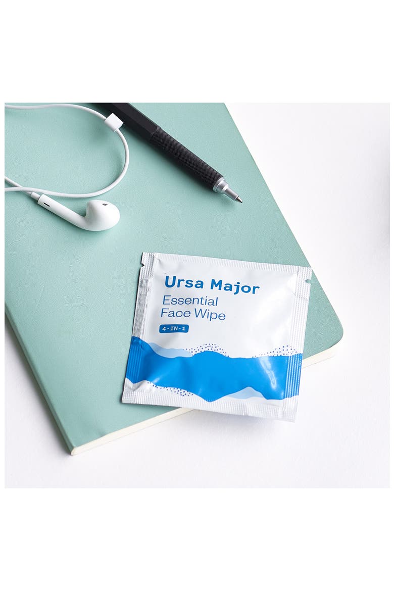 4-in-1 Essential Face Wipes, Alternate, color, NONE