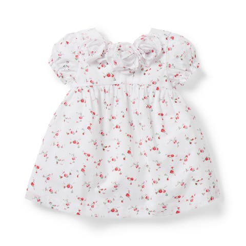 Floral Rosette Dress