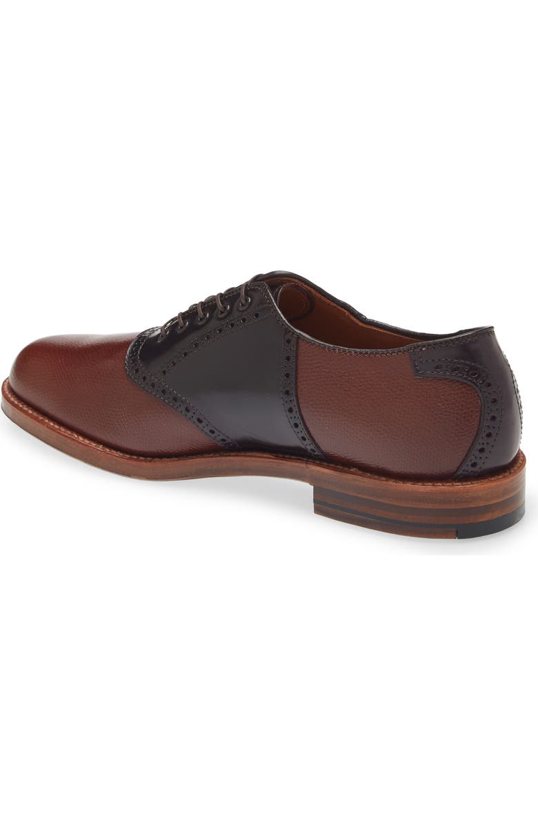 Alden Brogue Saddle Shoe, Alternate, color,