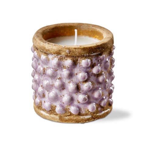 Hobnail Lavender Citronella Candle - 12hr Spring/Summer