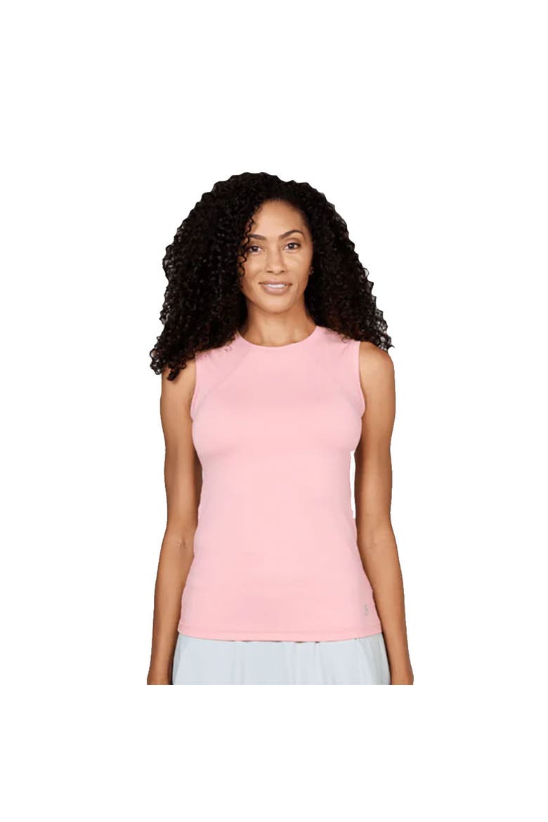 UV Colors Womens Sleeveless Tennis Shirt, Main, color, Bubble
