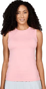 Sofibella UV Colors Womens Sleeveless Tennis Shirt