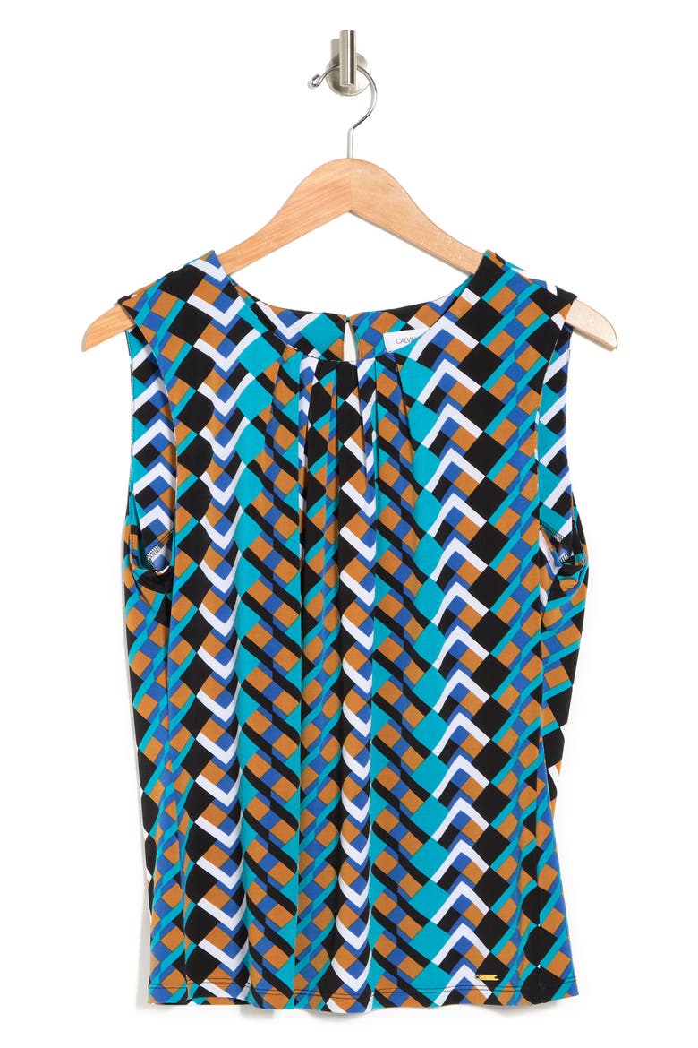 Calvin Klein Patterned Tank Top (Women) | Nordstromrack