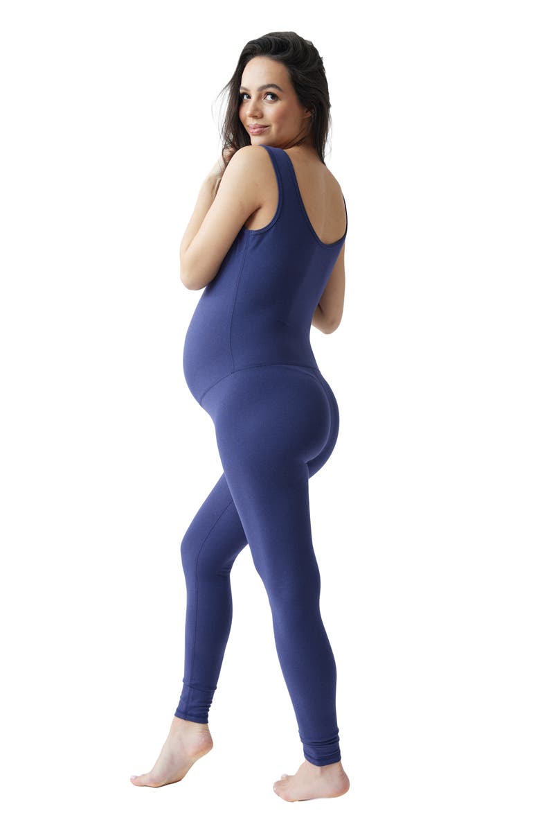 Ingrid & Isabel<sup>®</sup> Assorted Set of 2 Maternity Jumpsuits, Alternate, color, Black/ Navy