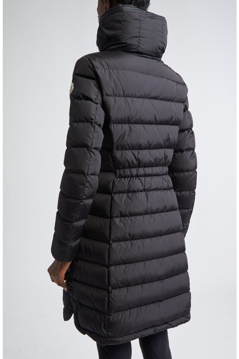 Flammette Water Repellent Long Hooded Down Coat (Women) | Nordstrom