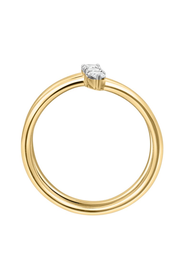 Tayla 14K Gold Lab Grown Diamond Ring - 0.25 Ct, Alternate, color, 14K Yellow Gold