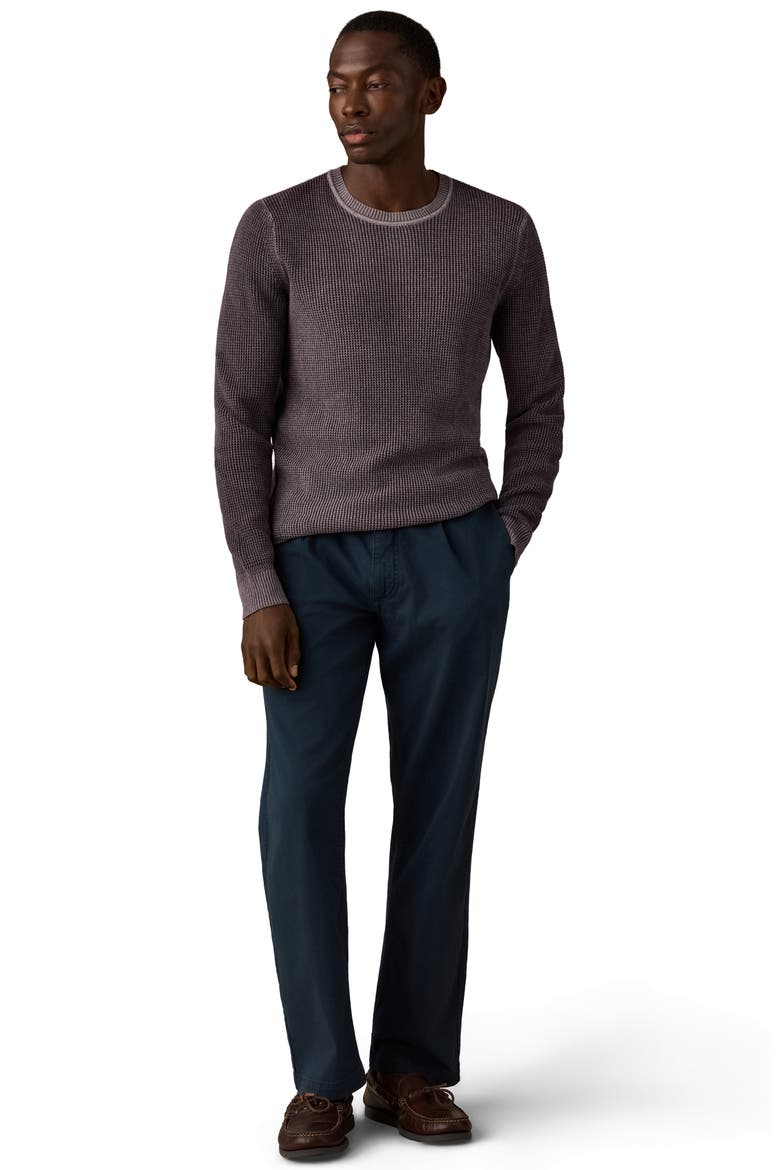 Sunwash Organic Cotton Crewneck Sweater, Alternate, color, LILAC TWILIGHT