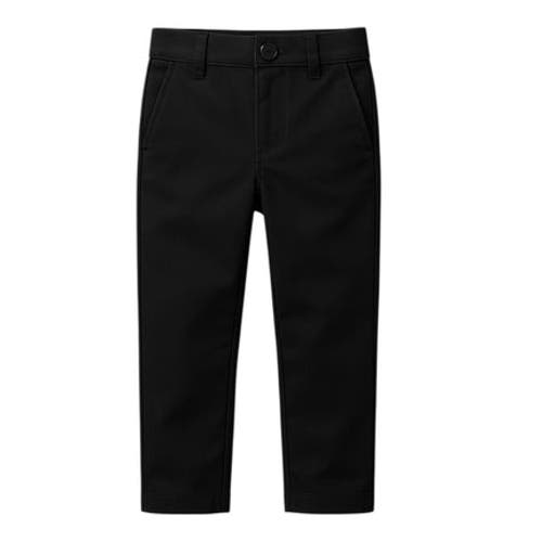 Benben 3 Pack Kids Chino Back To School Uniform Pants In Black