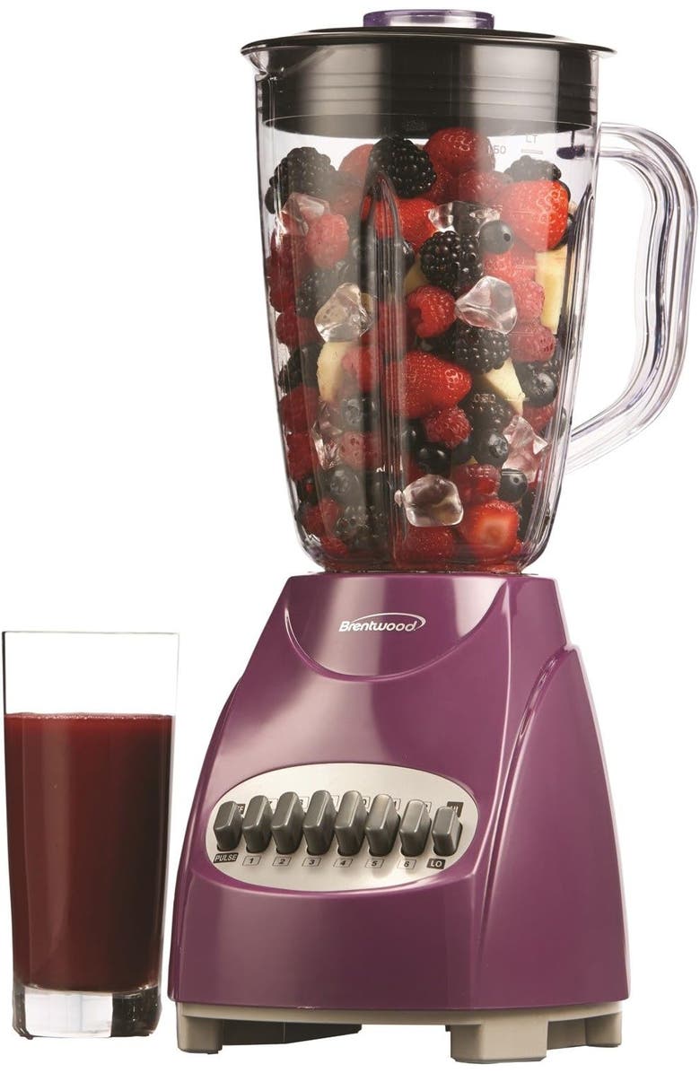 Brentwood Pulse Blender, Alternate, color, Purple