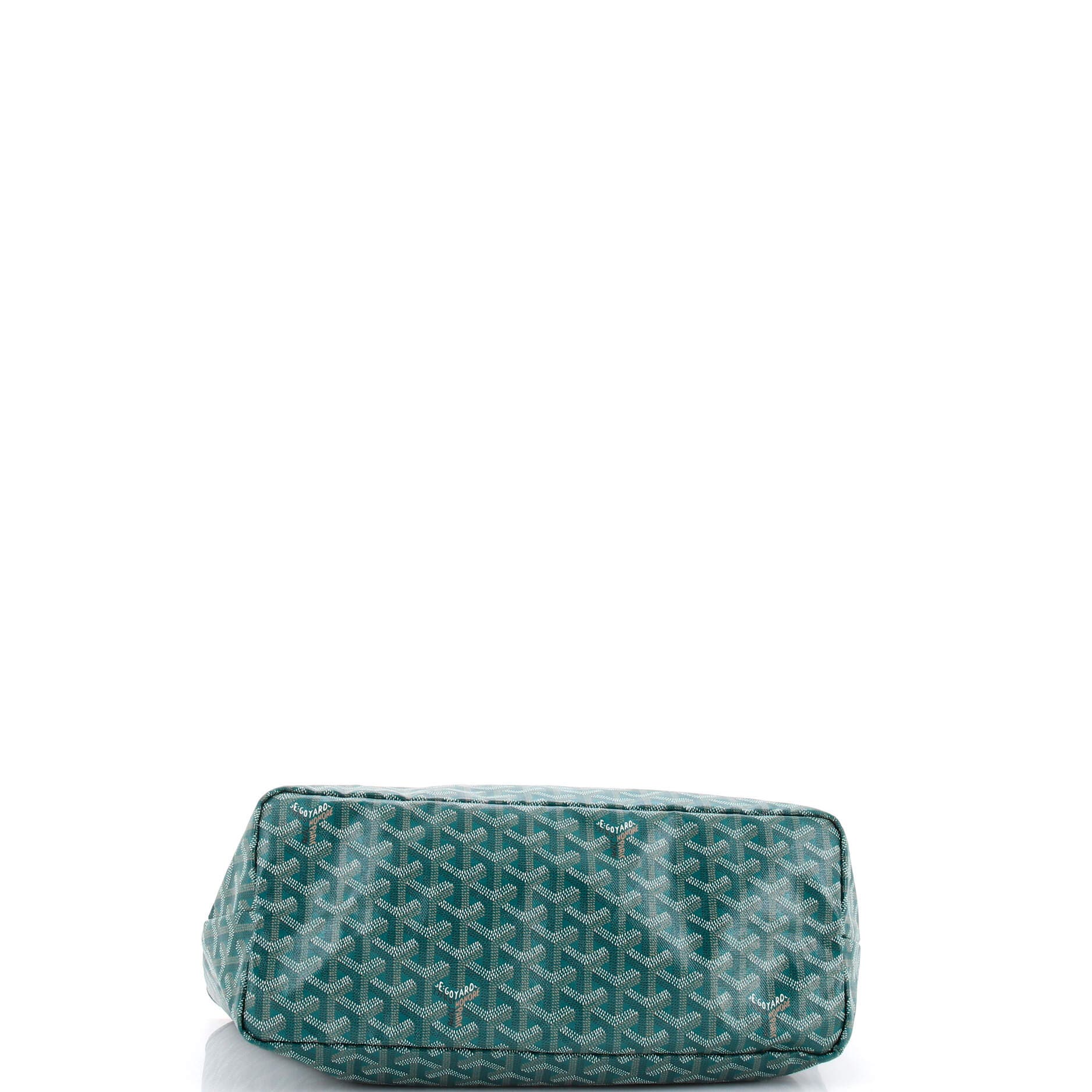 Pre-Owned Goyard Saint Louis Tote Coated Canvas PM, Alternate, color, Green