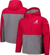 Columbia Men's Columbia  Crimson Alabama Crimson Tide Field Bound Omni-Tech™ Full-Zip Jacket