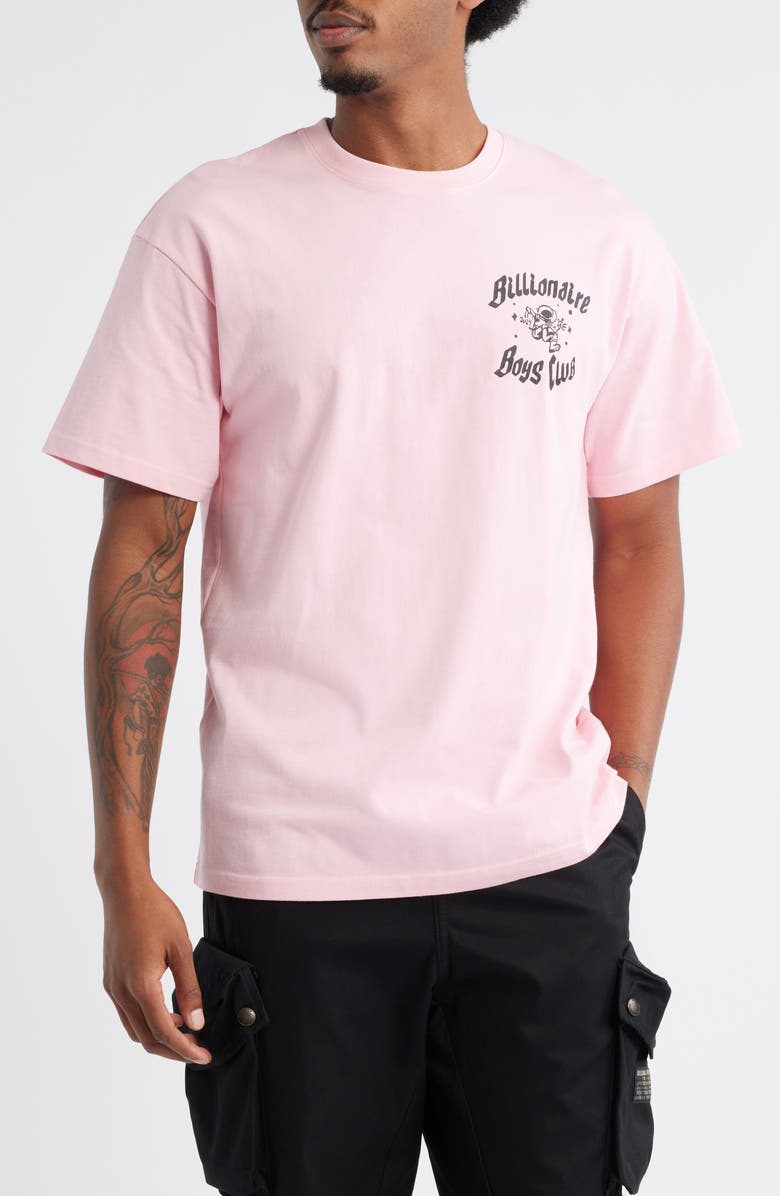 Billionaire Boys Club Moves Graphic T-Shirt, Main, color, Candy Pink