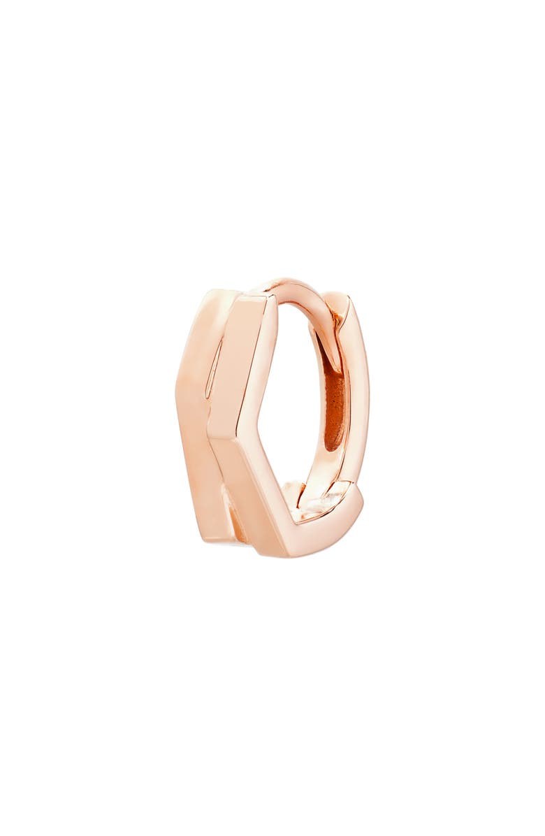 REPOSSI Antifer 2-Row Hoop Earring, Main, color, Rose Gold