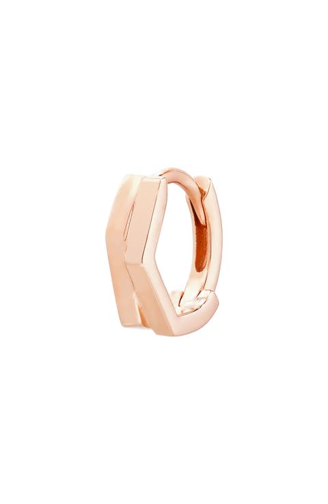 Antifer 2-Row Hoop Earring