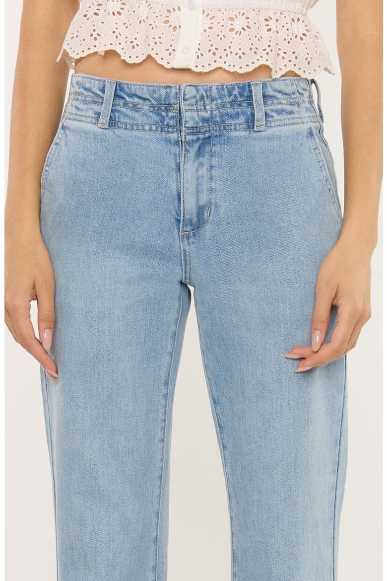Islan High Rise Wide Flare Jeans, Alternate, color, Medium Light Wash