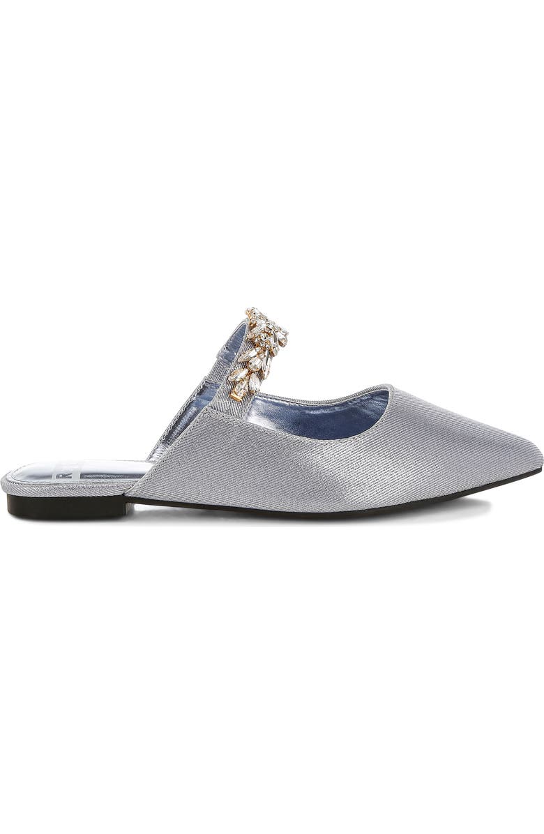 Rag & Co Magnum Crystal Strap Mule, Alternate, color, Lilac